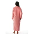 thumbnail image 3 of Just Love Plush Zipper Lounger Robe (Coral, Small), 3 of 3
