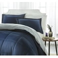thumbnail image 1 of ienjoy Home Collection Down Alternative Reversible Comforter Set - King - Navy, 1 of 1