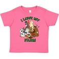 thumbnail image 3 of Inktastic I Love My Farm with Happy Farm Animals Boys or Girls Toddler T-Shirt, 3 of 5