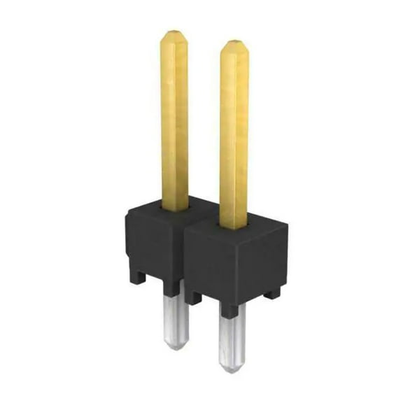 Pack of 4 TSW-102-07-F-S Connector Header Through Hole 2 position 2.54mm :RoHS