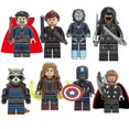 thumbnail image 1 of Minifigura ensamblada de 8 superhéroes de Avenger, 1 of 3