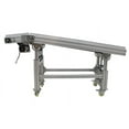 thumbnail image 4 of INTBUYING 59" PVC Belt Electric Conveyor Electric Plane Ramp Conveyor Machine Height Adjustable 110V, 4 of 14