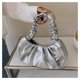 thumbnail image 4 of Bolso de mano plisado de piel sintética para mujer, bolsa con diseño de nube, para las axilas, para ir de compras y de hombro, a la moda, novedad de 2024, 4 of 6