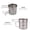 Dark Gray, variant on YAHHU Ultralight Titanium Cookset Outdoor Camping Cookware Set 1100ml Pot and 350ml Fry Pan with Folding Handles, Lightweight Corrosion Resistant Backpacking Mess Kit (4.9 x 4.0 inches / 125 * 102mm)