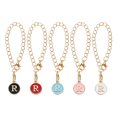 thumbnail image 1 of Uxcell 5 Pcs Accesorios de Charm Letra R para Vasos con Asa, Negro Blanco Rojo Rosa Azul, 1 of 7
