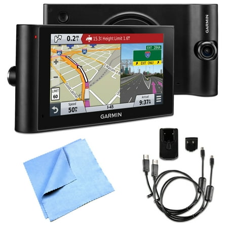 Garmin Dezlcam Lmthd 6 Gps Truck Navigator W / Dash Cam Ac Adapter Bundle Includes Dezlcam Lmthd 6 Gps Truck Navigator, Ac Adapter Cable Kit And Beach Camera Microfiber Cleaning Cloth