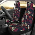 thumbnail image 2 of Yiaed Roses Skulls Print Car Seat Covers,Universal Auto Seats Protector Fits for Car,SUV Sedan,Truck,Automotive Seat Covers & Accessories(Two packs), 2 of 7
