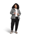 thumbnail image 3 of Chaqueta con capucha THE NORTH FACE Shelbe Raschel de forro polar para mujer, gris, 3 of 3