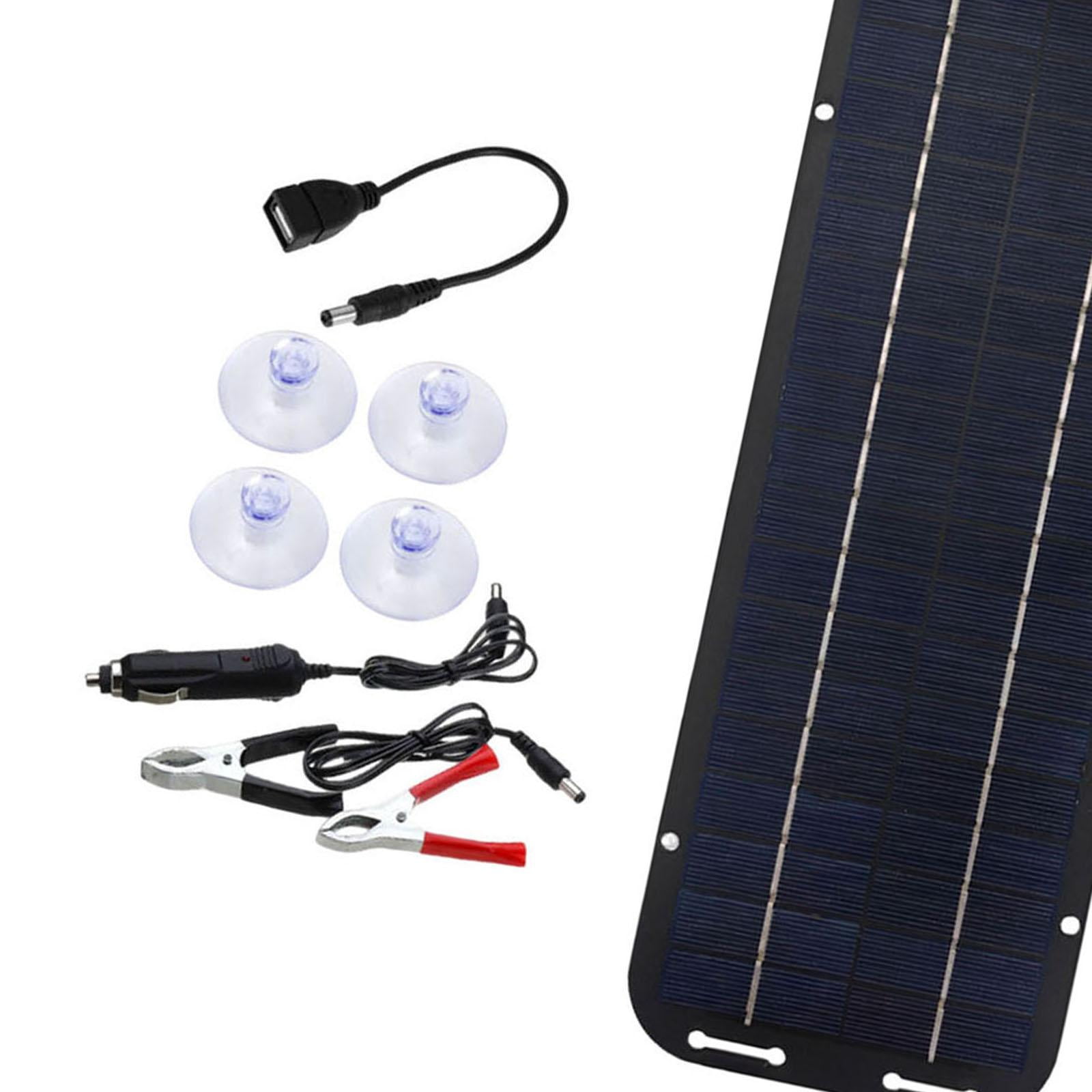 WLPZXP Solar Panel Set Accessories Easy to Use Premium with 4 Suction Cups Professional without controller