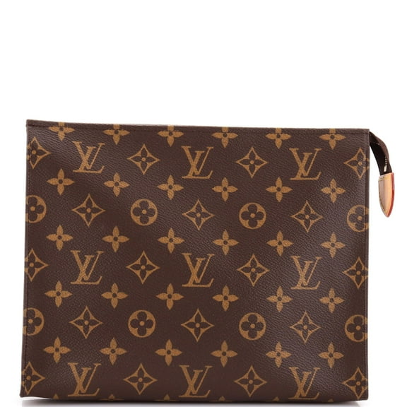 Pre-Owned Toiletry Pouch Monogram Canvas 26 By Rebag