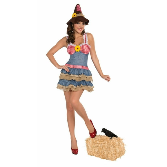 Halloween Sassy Scarecrow Adult Costume