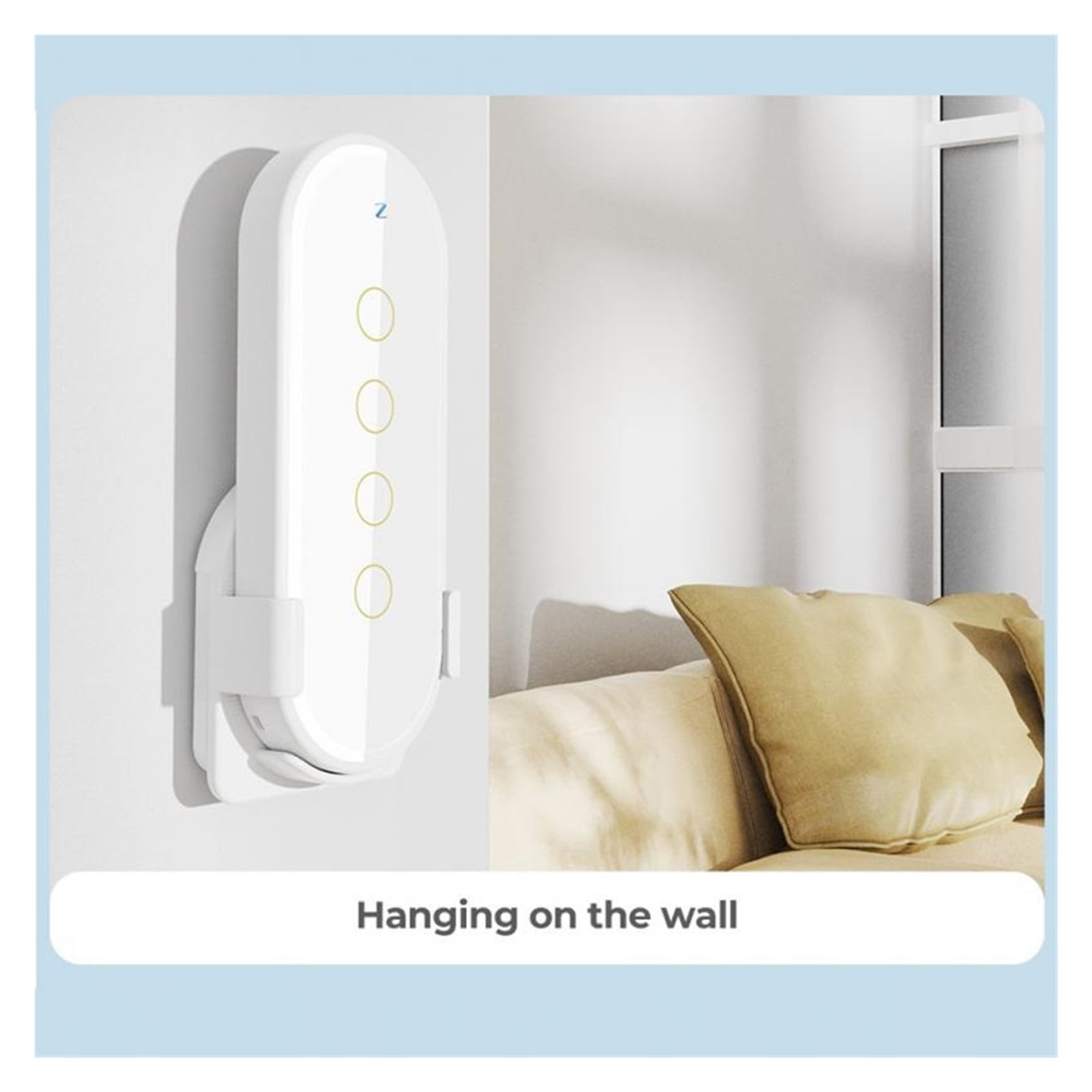 TUYA ZigBee Smart Scene Switch Touch Remote Control Group Control 2.5D Tempered Glass Three Type Of Operation Battery Power ,Trusted and Reliable