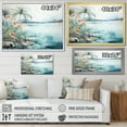 thumbnail image 4 of Designart "Skyline Of A Tropical Island I" Coastal Tropical Canvas Wall Art, 4 of 7