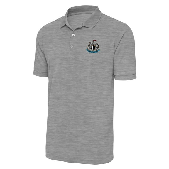 Men's Antigua Heather Gray Newcastle United Derive Polo