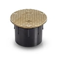 thumbnail image 1 of Zurn CO2450-AB3, Adjustable Floor Cleanout, 3 Inch ABS Hub Connection, 1 of 3
