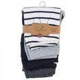 thumbnail image 2 of Touched by Nature Baby and Toddler Organic Cotton Pants 4pk, Gray Black Stripe, 9-12 Months, 2 of 2