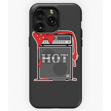 2 Hot Funny Temperature Warning Graphic Design A8742 Phone Case for iPhone 11 to 17 Pro Max