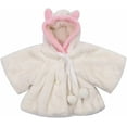 thumbnail image 1 of Kiapeise Toddler Baby Toddler Girl Clothing Warm Fleece Winter Jackets Coat Snowsuits Jacket Cloak Clothes Baby Girls, 1 of 5
