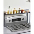 thumbnail image 1 of VEVOR Over the Stove Spice Shelf Spice Rack Kitchen Organizer 32.7x14.4 in Steel, 1 of 9