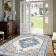 thumbnail image 2 of 5.3'x7.5' dining room carpet indoor carpet area rug bedroom under queen bed bohemian area rug retro area rug, 2 of 10