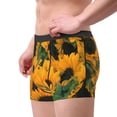 thumbnail image 4 of Disketp Sunflowers Men'S Boxer Briefs,Soft And Breathable Cotton Underwear With Comfortflex Waistband, 4 of 9