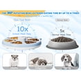 thumbnail image 3 of Dog Nail Scratch Pad with Treat Box-Rotatable Portable Dog Scratch Filing Pad for Nails-Pet Scratch Board for Indoor/Outdoor Training Treat Feeder Dispenser, Blue, 3 of 7