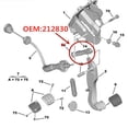 thumbnail image 4 of Car  Part,  Pedal Linkage OEM Standard 212830 Compact Structure  For 206 206CC 206SW, 4 of 8
