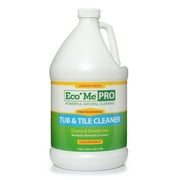 EcoMe Pro Concentrated Tub & Tile Cleaner, Lemon Fresh, 1 Gallon