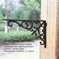 thumbnail image 5 of Cast Iron Plant Hanger Hook for Indoor Outdoor Lantern Planters Pots Wind, 5 of 8