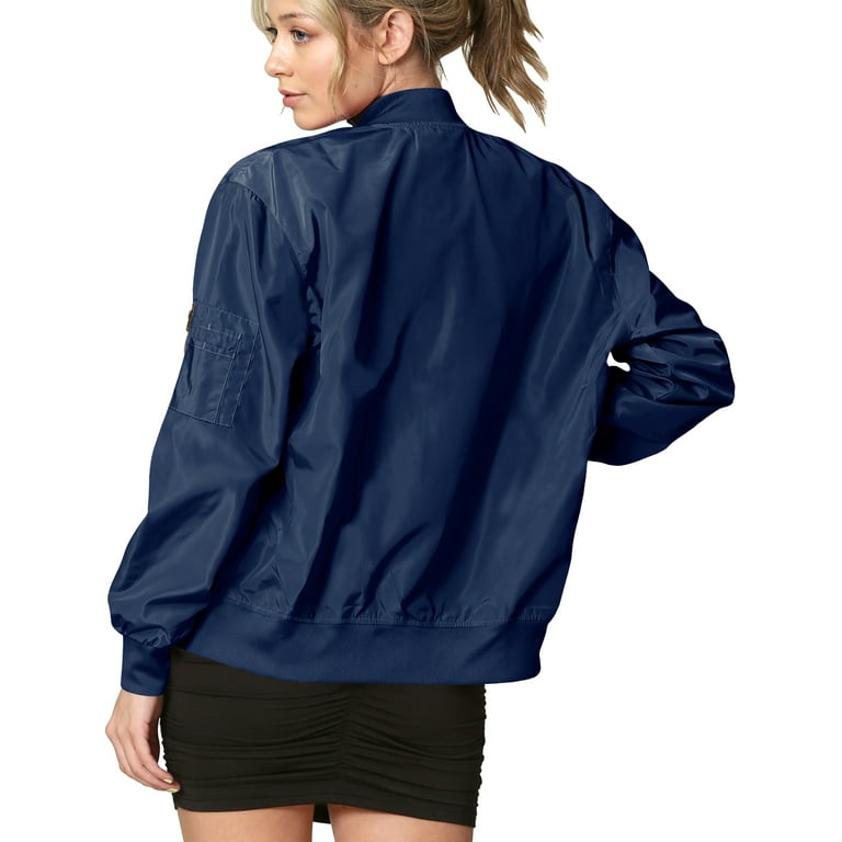 Womens store navy windbreaker