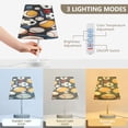 thumbnail image 3 of Ryvnso LED Bedside Table Lamp Baseball Football Bedroom Desk Lamps Nightstand Lampshade M, 3 of 7