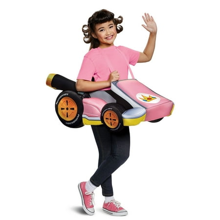 Super Mario Bros. Peach Kart Child Costume