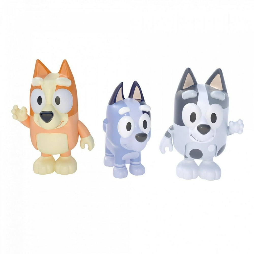 Bluey Cousins Bingo, Muffin & Socks 2.5" Figures 2 Pack Walmart