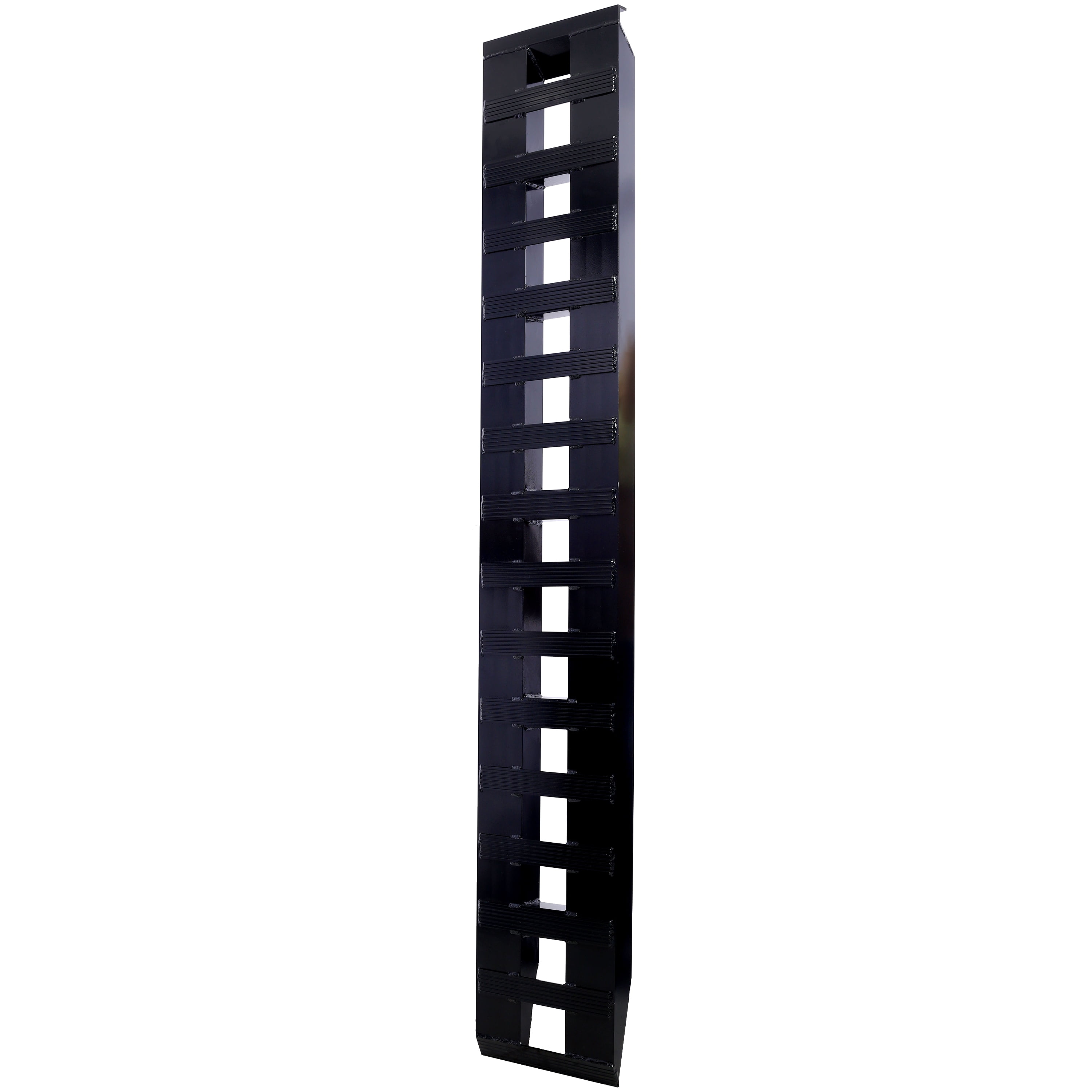 Aluminum Loading Ramps, 8800 LBS Capacity, Anti-Slip Rungs, Serrated Cross Rungs, Portable