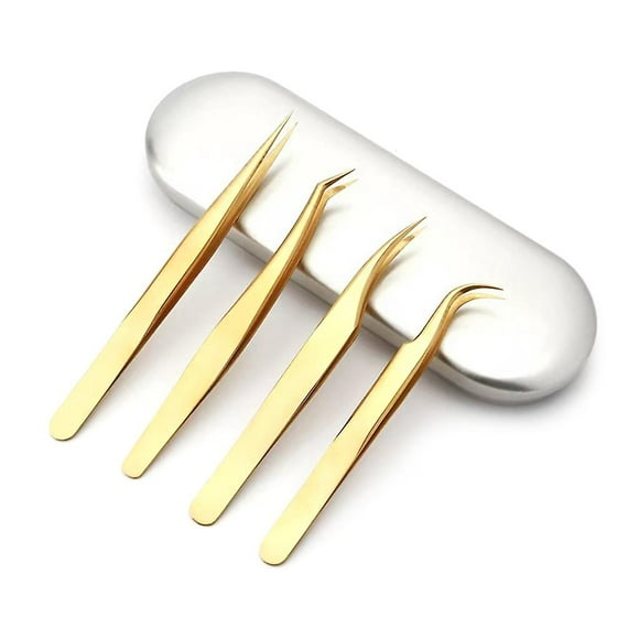 Eyelash Extension Clip Pliers Eyebrow Tweezers For Hair Nail Soldering Makeup