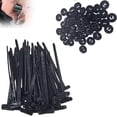 thumbnail image 1 of Cinchos de Plastico, Nylon Universal Cable Tie Buckle, Cintillos para Cables Nylon Autobloqueantes, Multifuncionales Esenciales para el Día a Día, para Oficina, Hogar, Exterior (200PCS), 1 of 4