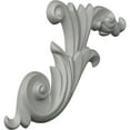 thumbnail image 2 of Ekena Millwork 15 3/4"W x 7 1/8"H x 1"P Loera Scroll Onlay, Right, 2 of 6