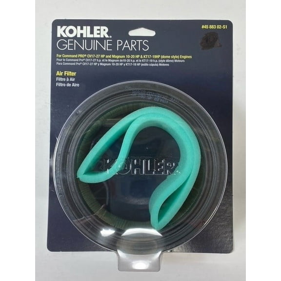 Kohler 45 883 02-S1 Air Filter