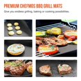 thumbnail image 4 of Juego de alfombrillas para parrilla de barbacoa de 8 alfombrillas antiadherentes para hornear barbacoa reutilizables para gas de carbón o parrilla eléctrica Calor fácil de limpiar BANYUO Hogar, 4 of 5