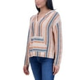 thumbnail image 2 of Lucky Brand Women's Baja Sweater Hoodie, Sm, Multi-Color, 2 of 5