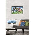 thumbnail image 2 of Pokémon - Traveling Party Wall Poster, 14.725" x 22.375", Framed, 2 of 5