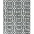 thumbnail image 2 of Rugs.com Lattice Trellis Collection Rug – 8' x 10' Gray Low-Pile Rug Perfect For Living Rooms, Large Dining Rooms, Open Floorplans, 2 of 9