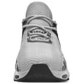 thumbnail image 2 of FENLERN Running Shoes for Men Lightweight Sports Walking Sneakers Gray Size 7.5, 2 of 6