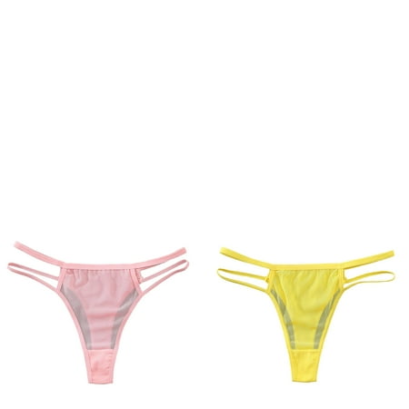 Wijhcboe 2 Pack Womens Underpants for Women over 60 Underwear For Bikini Panties Pussycat Panties Soft Hipster Panty Ladies Cotton Briefs Women Sexy Ladies Bikini Underwear No Show Lane Dress 18