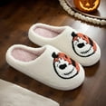 thumbnail image 4 of CHICVOMEY Halloween Slippers for Women & Men - Non-Slip Fuzzy Indoor Slides with Cute Design | Plush Comfy House Shoes, 4 of 5