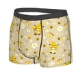 thumbnail image 2 of Bingfone Cute Bee Gnomes Men's Underwear - Casual Stretch Boxer Briefs-Small, 2 of 9
