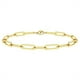 thumbnail image 1 of Chapado en oro de cuentas de 4 mm pulsera de clip pulsera de oro pulsera de moda para las mujeres, 1 of 4