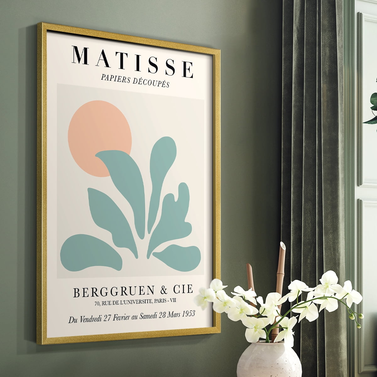 Matisse XCIII Framed Print - Solid Wood