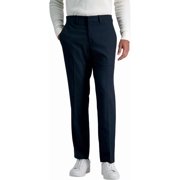 Kenneth Cole Mens Slim fit Dress Pants 36 / 34 Grey Green Check Stretch