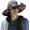 02# B, variant on Solar Fan Hat with 2 Built-in Cooling Fans, UPF 50+ Breathable Wide Brim Bucket Sun Hat, Unisex Lightweight UV Protection Fishing Hat for Outdoor Gardening Hiking Beach